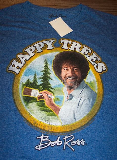 bob ross happy trees shirt.
